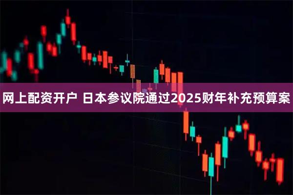 网上配资开户 日本参议院通过2025财年补充预算案